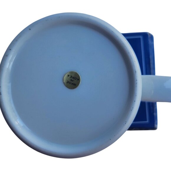 Norman Rockwell River Pilot Porcelain Tankard Gold Trim Long John Silver Promoti - Picture 4 of 8